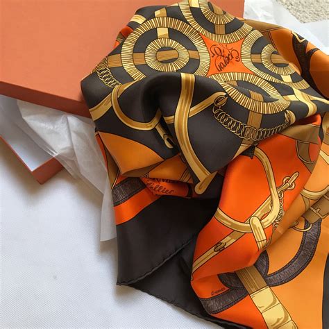 hermes scarf no copyright|vintage hermes scarf identification.